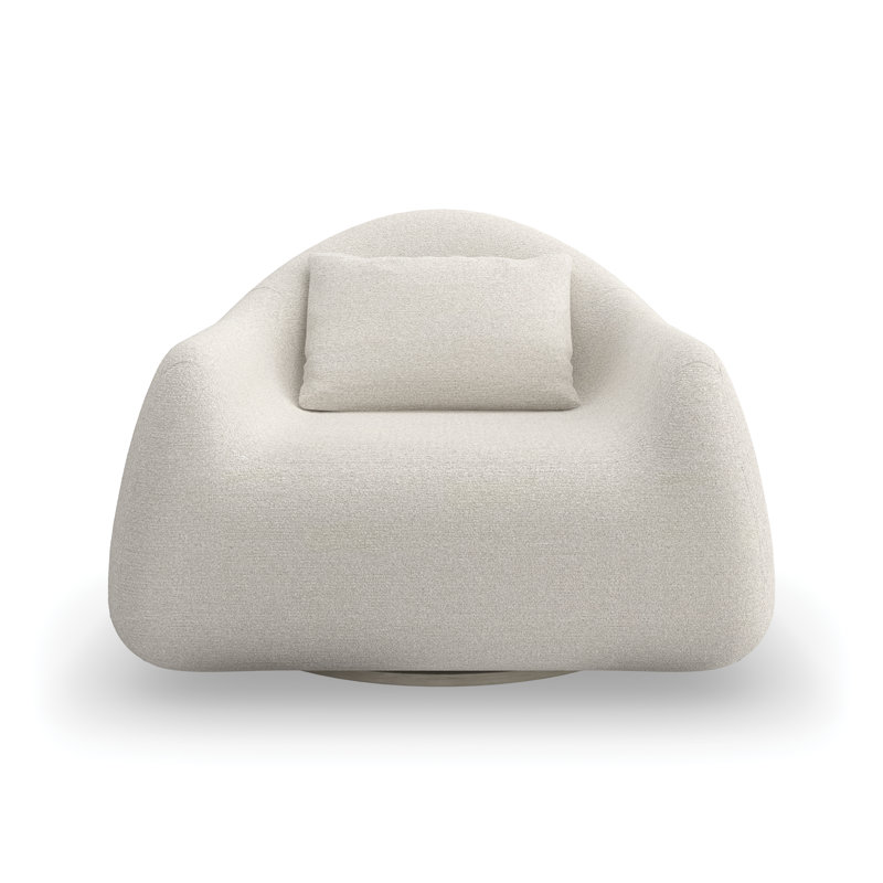Serenity Linen Swivel Armchair