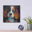  «Woof Beagle» par Rich Monet, art mural en métal, 12 po x 12 po-978701646