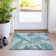Premium Machine Washable Prisco Teal Rug