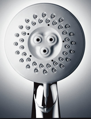 Power Croma Multi Function Handheld Shower Head, Chrome