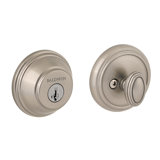 Prestige 380 Round Single Cylinder Deadbolt Featuring SmartKey® Security