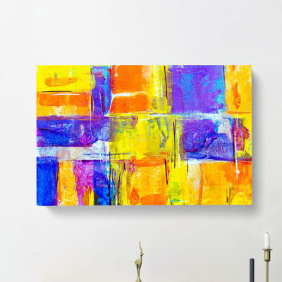 Abstract Art Painting Vol.250 by S.Johnson - Wrapped Canvas