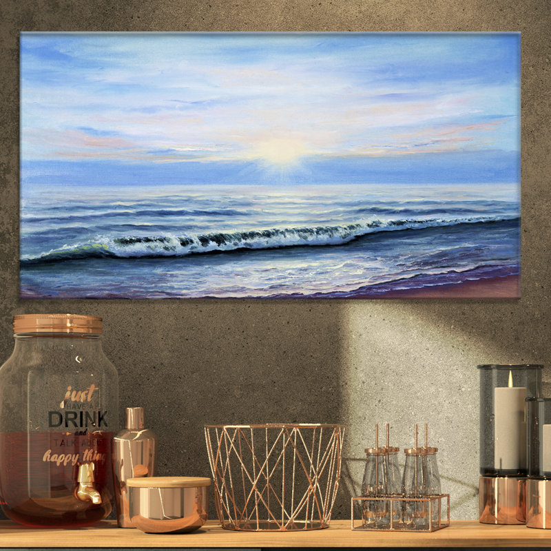« aube », impression sur toile, H 16 po x l 32 po x P 1 po
