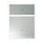 12" Small Wall Mounted Storage Shelf Units, White Gloss - Bedroom, Bathroom, Kitchen, Dressing Room Glossy For Spaces Kitchen