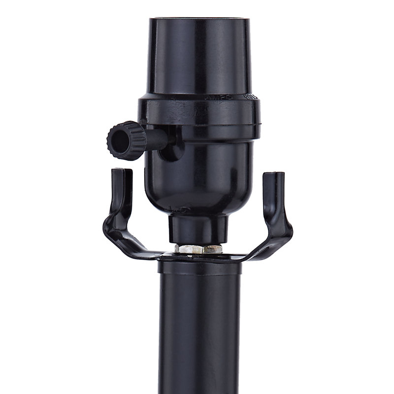 Blythe 19" Bedside Table Lamp Set, Black
