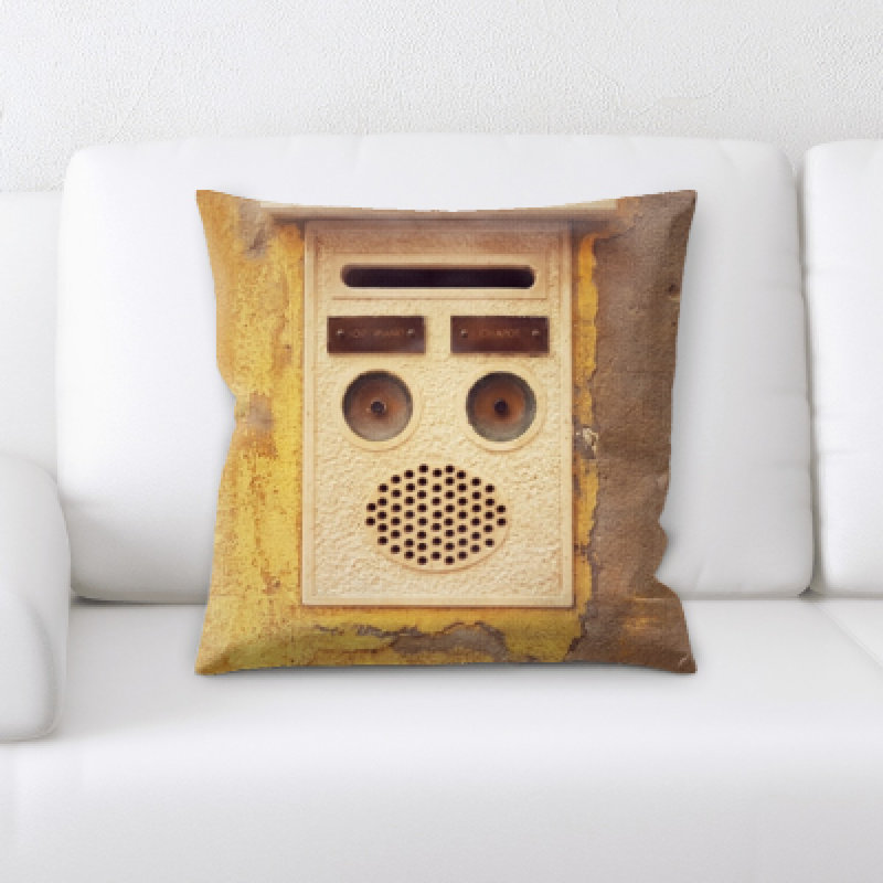 Microsuede Throw Pillow