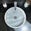 AA Warehousing 15.75'' White Stone Circular Bathroom Sink