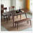 round corner diagonal leg telescopic table 1.2-1.6m, for 6-8 people-712819333