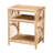 Brandea Wicker/Rattan Nightstand in Brown