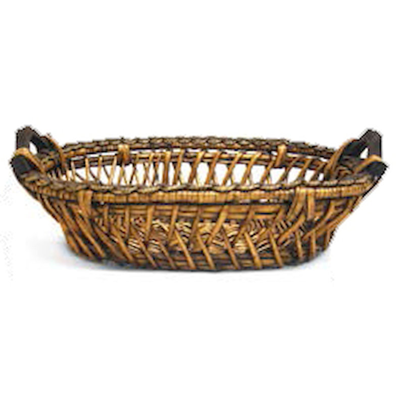 Panier ovale en osier