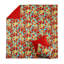 Ensemble de courtepointe rouge 3 pièces Greenland Home Fashions Poppies 105 x 95 + 20 x 36 (2)-115992955