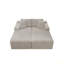 Siège de canapé modulaire 70,8 x 68,9 po, canapé rembourré comprimé pour salon, chambre à coucher, appartement, aucun assemblage requis, combinaison libre de 2 pièces, tissu en velours côtelé moelleux-311416391