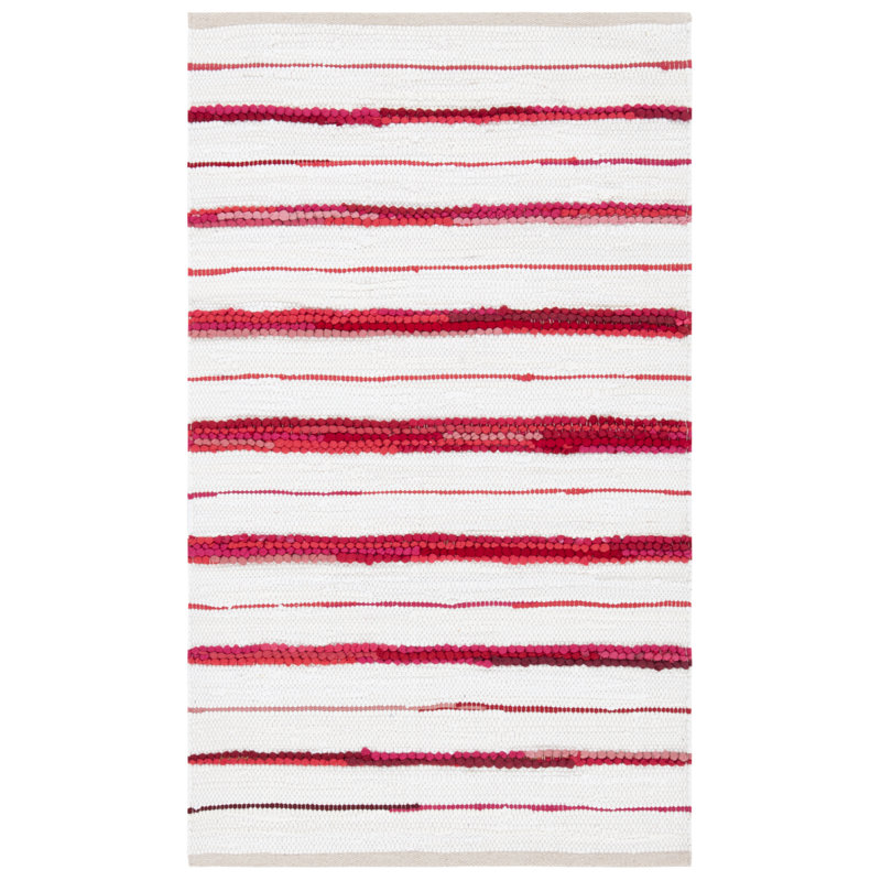 Montauk Hand Woven Performance Striped Rug, Rectangle 3' x 5'