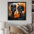Black Single Picture Framed