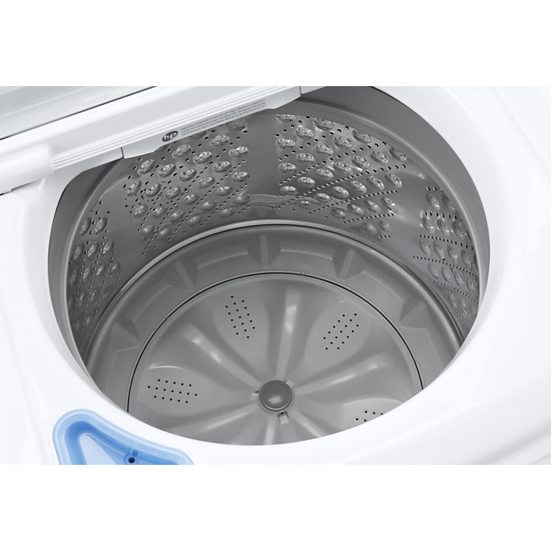 LG 4.5 cu. ft. Ultra Large Capacity Top Load Washer with TurboDrum Technology, White