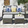 Peridot 72.83'' Outdoor Patio Sofa
