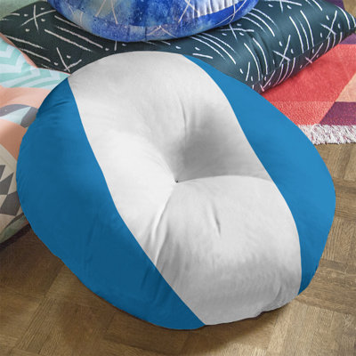 Striped Reversible Throw Pillow