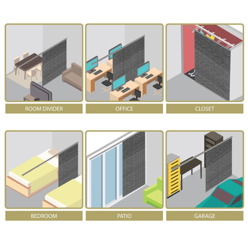 Blackout Vertical Blind, White