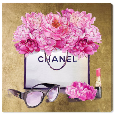 Mode et mode de vie glamour - mode graphique sur toile