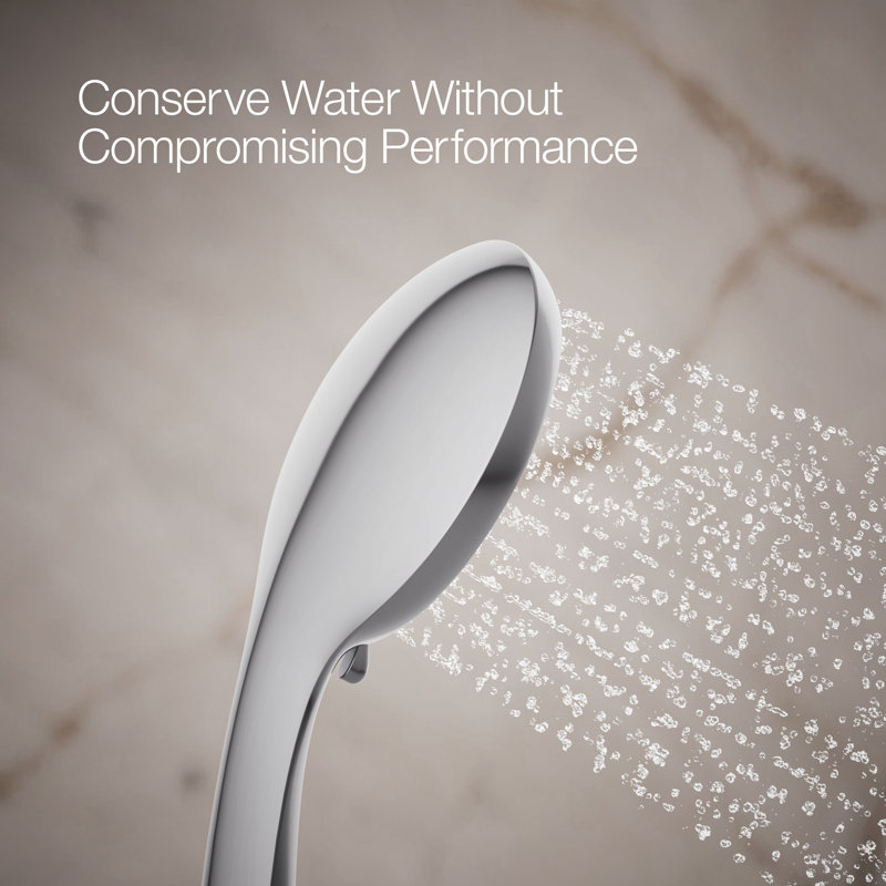 Awaken B110 Four-Function Handshower, 2.5 Gpm, Polished Chrome