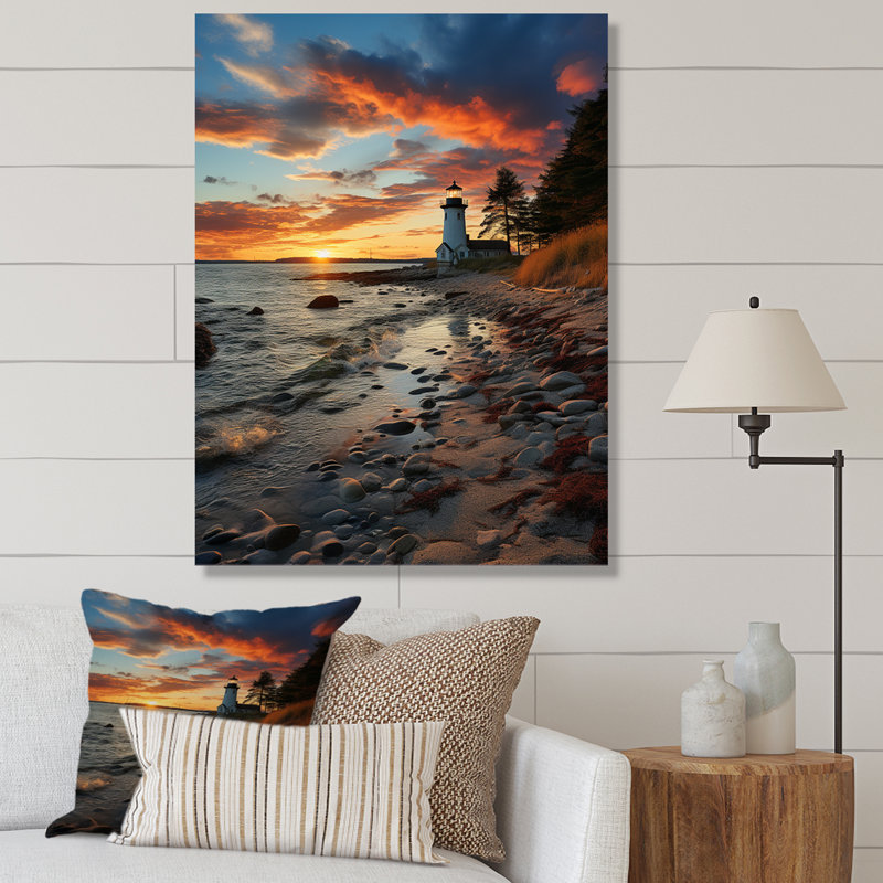 Rhode Island Landscape - Cityscapes Canvas Wall Art, H 32 po x l 16 po x P 1 po, Toile tendue