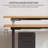 Electric Standing Desk Adjustable Height Desk with Two-Piece Tabletop-665317909-665317928