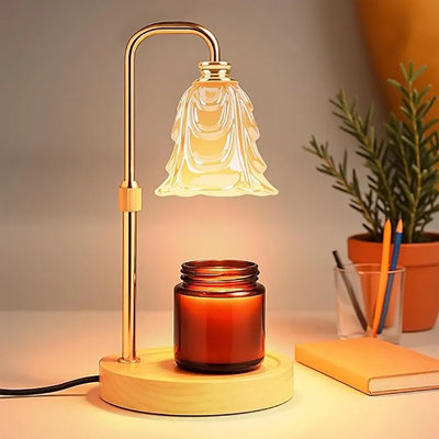 Candle Warmer Lamp – Timer & Dimmer Height/brightness Adjustable Electric Wax Warmer, Birthday/house Warming Gift For Women/mom New Home Decor Essential