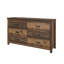 Commode double 6 tiroirs avec miroir Milano