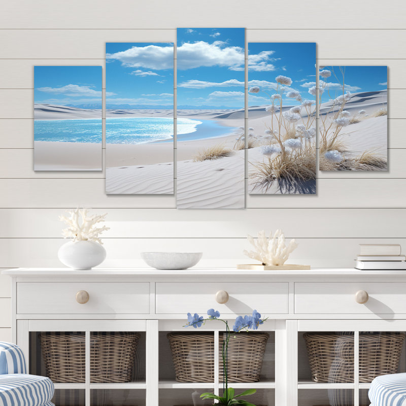 «Beach Dunes Grass I» sur toile, reproduction de 5 pièces