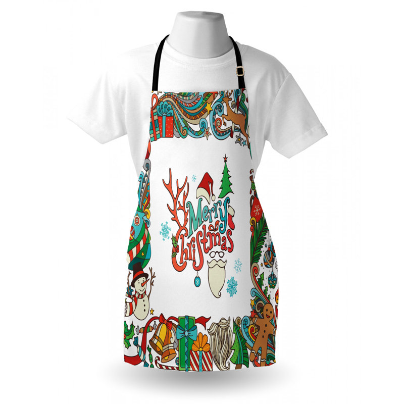 Christmas Bib Apron