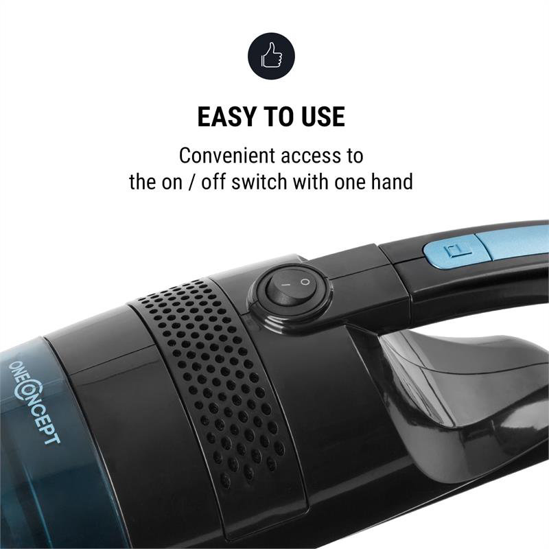 OneConcept Bagless Canister Vacuum
