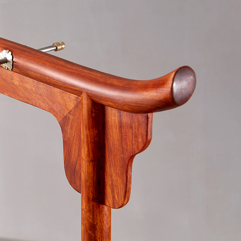 Solid Wood Coat Rack with Shoe Shelf Compact