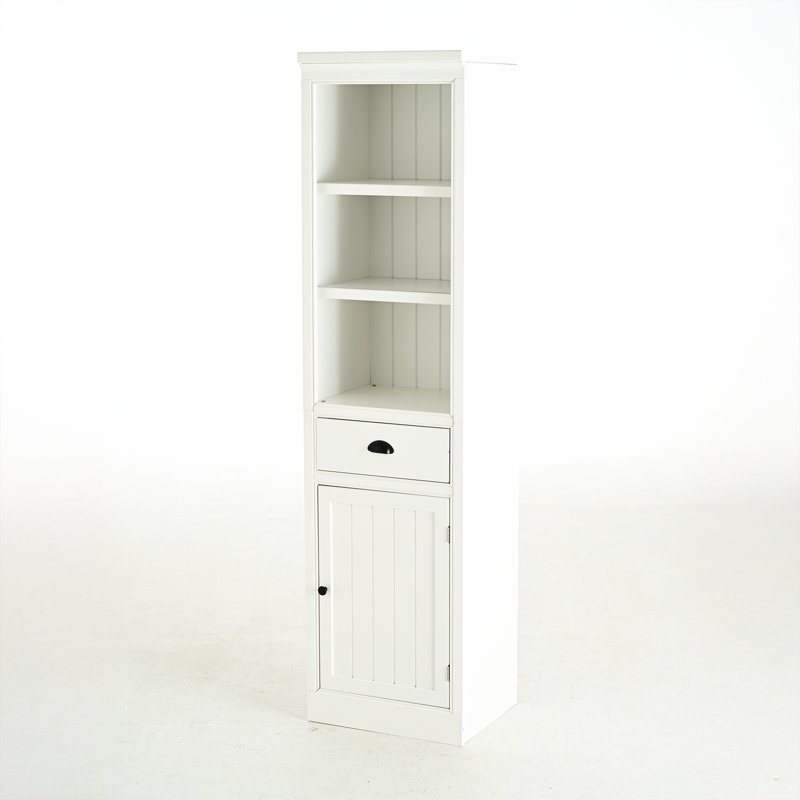 Vitrine avec tablette, armoire de style rétro, armoire de salon