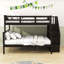 Lit superposé simple en bois avec tablettes Crissa Kids-1961111690