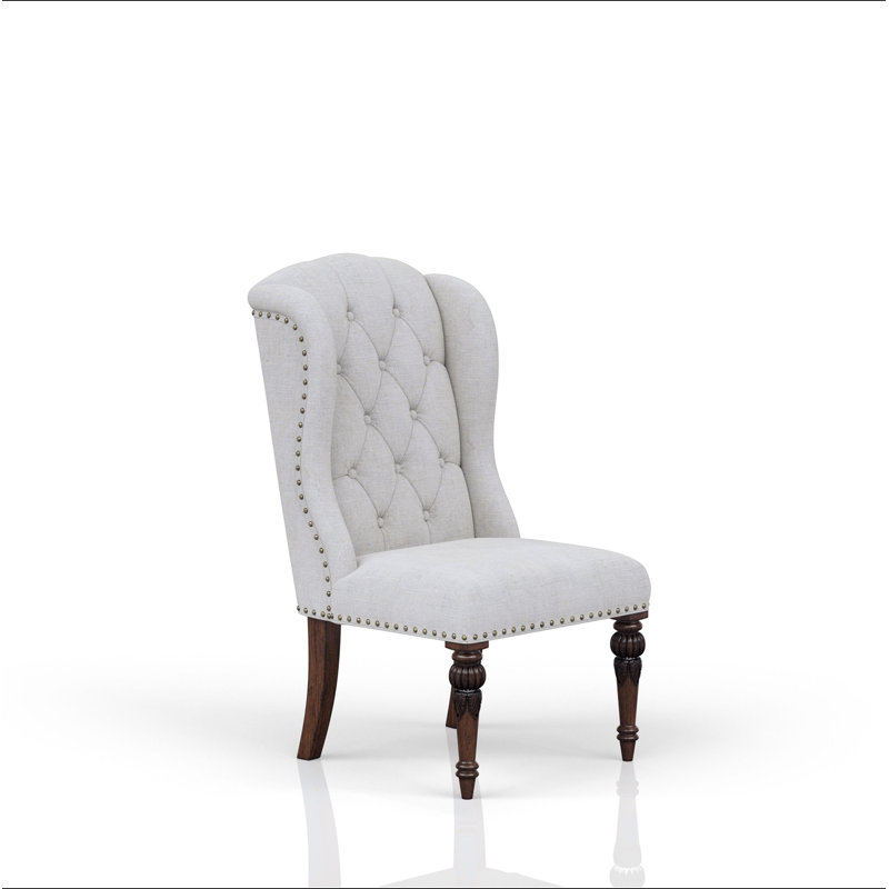 Fauteuil à oreilles rembourré