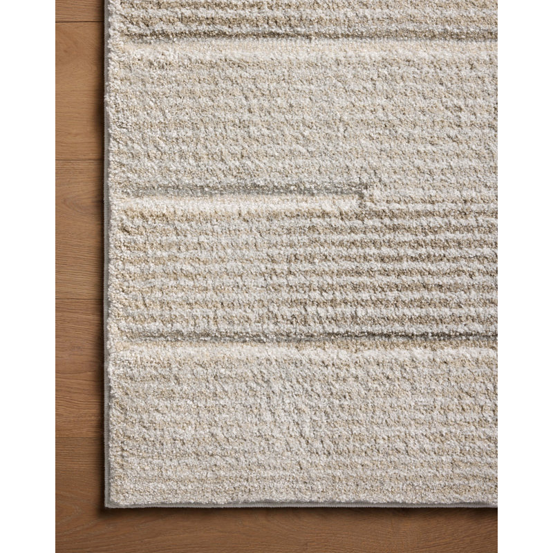 Tapis brouillard / naturel Manali, Rectangle 6 pi 7 po x 9 pi 2 po