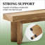 Banc en bois avec pieds-131379868-131379870