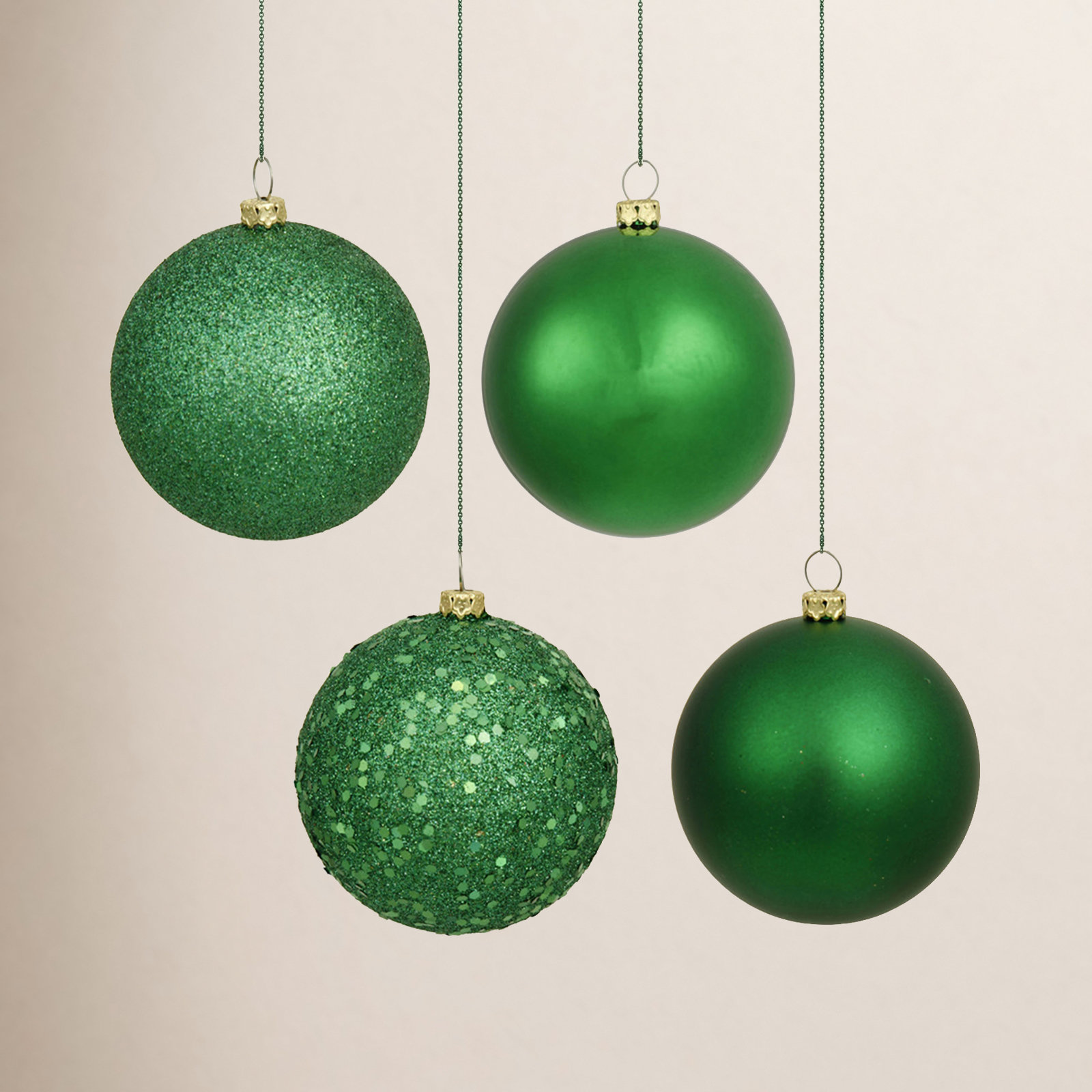 Three Posts™ 3" Shatterproof Bauble, Green