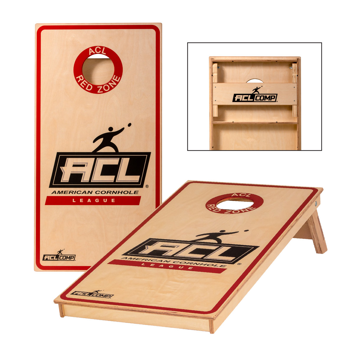 American Cornhole League COMP 2x4 Cornhole Board Set