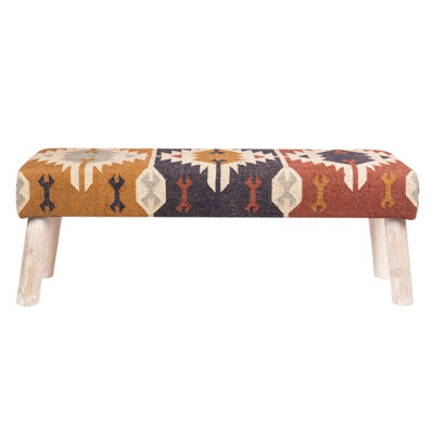 Myo Wool Upholstered Bench