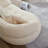 White Sectional Sofa With Removable Pillows, Durable Fabric, Solid Wood Frame, 4-Person Sofa-322979017