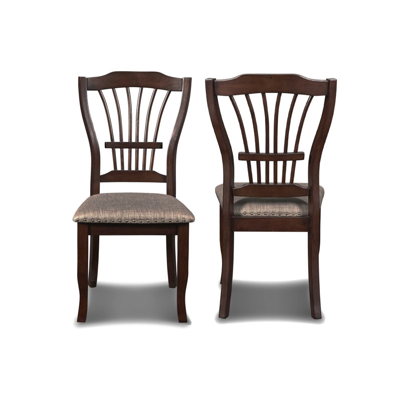 Chaise en bois massif Berkleigh Jarvis