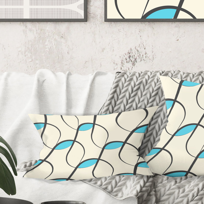 Minimal Pattern I Lumbar Pillow
