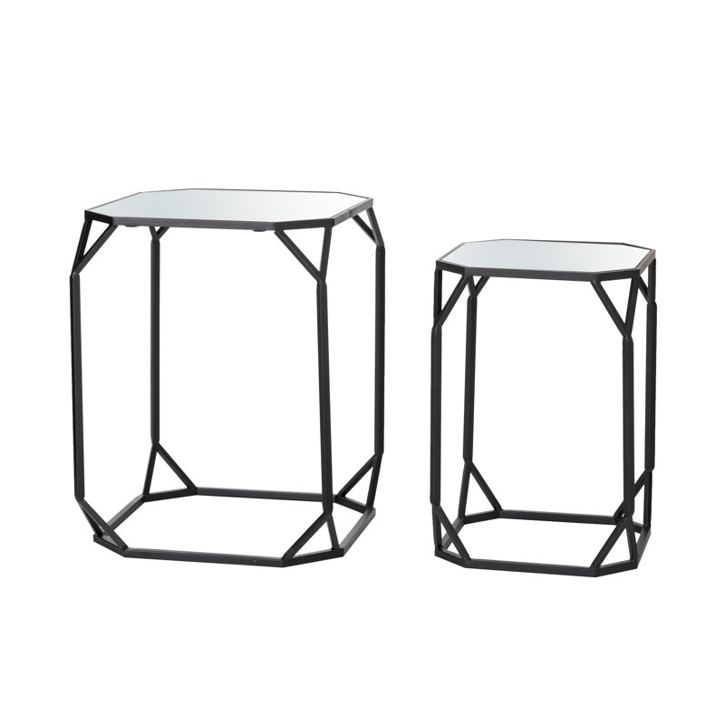 Table gigogne Huguley, Noir