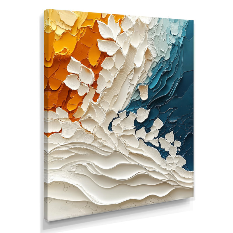 Olyve - impressions sur toile abstraites, Toile tendue, Ne s’applique pas, H 20 po x l 12 po