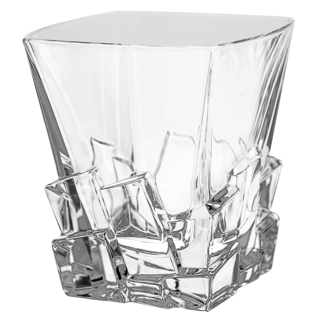 Hearn 12oz. Crystal Whiskey Glass Set (Set of 6) Mercer41