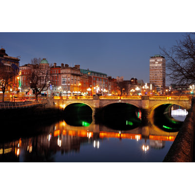 Catrin O'connell Bridge by Bart_Kowski - Wrapped Canvas Print