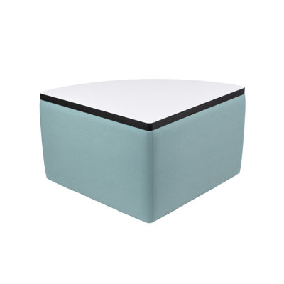 Pro Series Pie Dry-Erase Ottoman Table, 18" Height