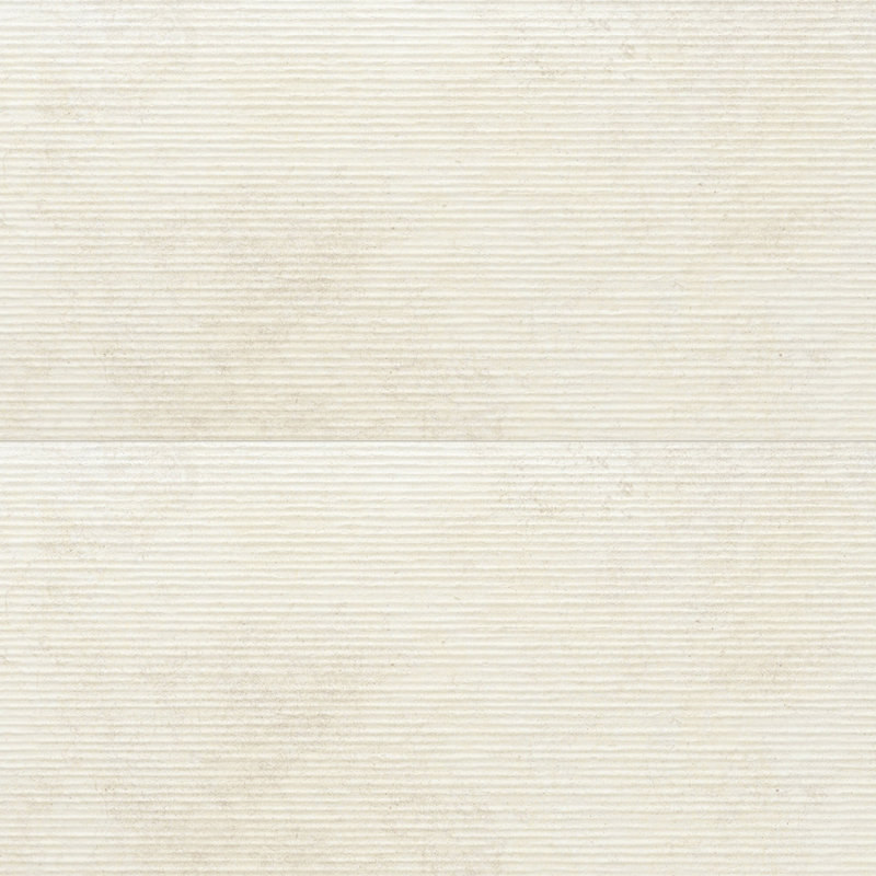 Vienna Limestone 24X48 Groove Almond, Almond