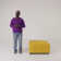 Ashyiah 32'' Wide Upholstered Tufted Ottoman